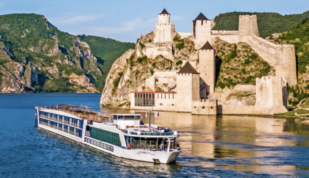 AMA Waterways River Cruise ship by Yellow Umbrella Travel
