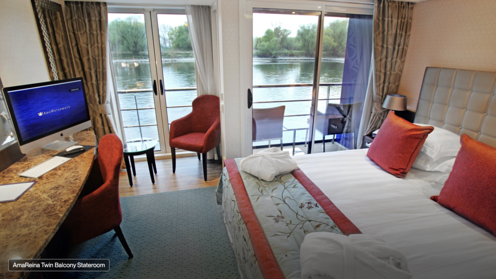 twin balcony amawaterways for Yellow Umbrella Travel